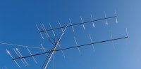 4 x YBN2-10W, 10el yagi för 2m (144MHz), 5m boom