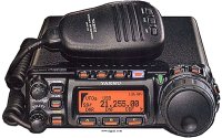 Allbands kortvågs radio Yaesu FT-857.