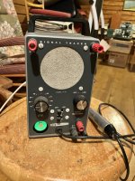 Heathkit IT-12 Signal Tracer med mätprob