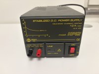 Zetagi HP12 Stabilized D.C. Power Supply 13.8V 12A
